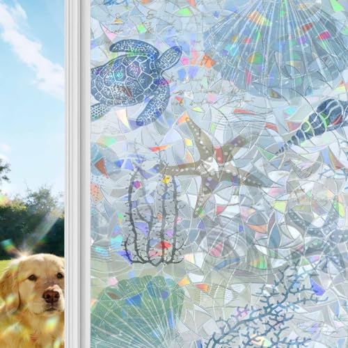 Película Decorativa de Privacidad para Ventanas de 2 Piezas miniatura 1