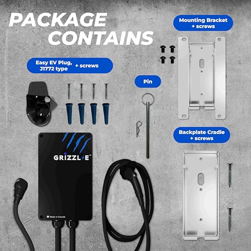 Grizzl-E Classic, Level 2 240V / 40A Electric Vehicle (EV) Charger, UL Certified, Metal Case Enclosure, Indoor/Outdoor Electric Car Fast Wall Charging Station, NEMA 14-50 Plug, Classic Black by Grizzl-E - Image 5