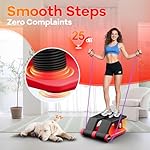 Air Compression Resistance Stepper – Adjustable Mini Stair Climber for Home Cardio Workout, Portable Stepper Machine with LCD Display, 5-Level Adjustable Resistance, Non-Slip Pedals - Batt. not incl. - Image 5