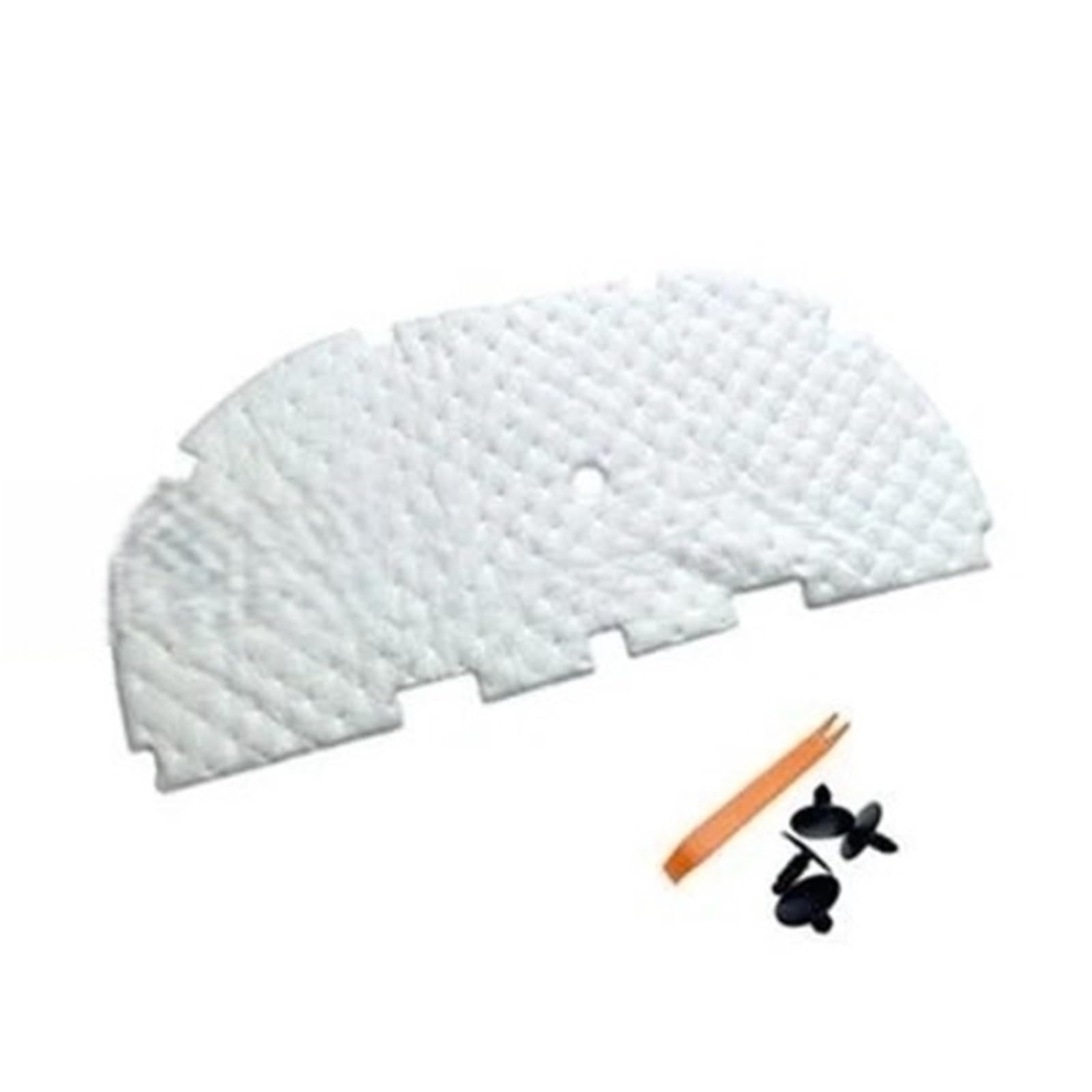 Lycheu Version A Front Hood Engine Firewall Car Engine Hood Pad For Highlander For Crown For Kluger Xu70 2020-2026 Front Engine Sound Heat Insulation Cover Auto Accessories