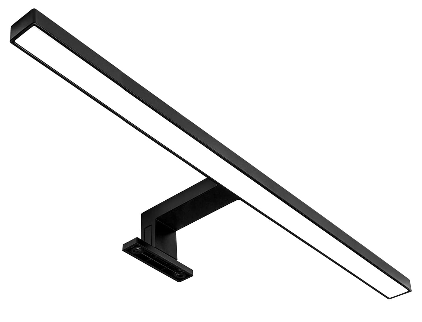 FORM&STYLE LED Spiegelverlichting 50x10,6 cm zwart kopen