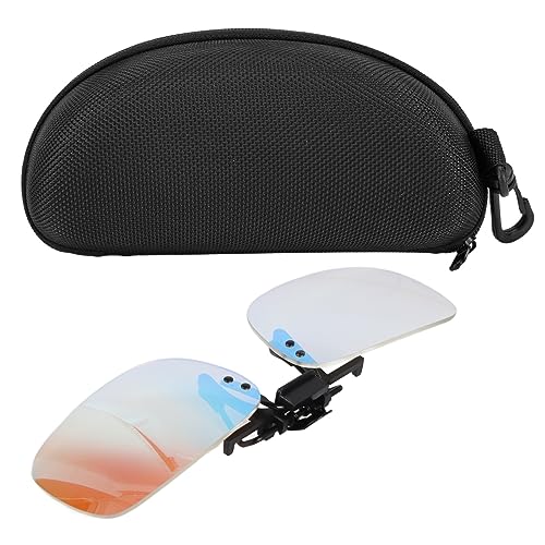 Gafas con Clip para Daltónicos, Mejoran La Percepción del Color, Mejoran La Seguridad En La Conducción, Lentes Unisex Resistentes A Impactos para Daltonismo Rojo Y Verde
