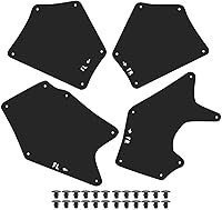 Vista 1 de 4 protectores de guardabarros, protectores contra salpicaduras compatibles con Toyota Sequoia Toyota Tundra 2007-2020