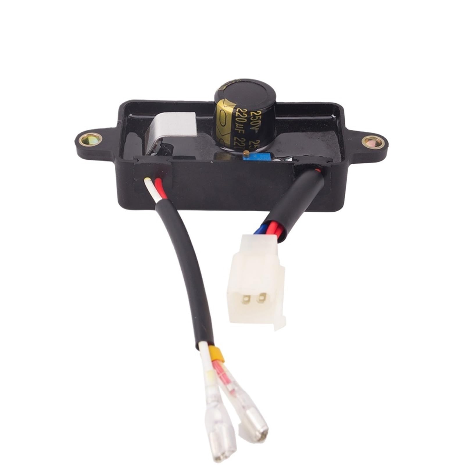 Regulador y estabilizador de voltaje automático de gasolina monofásico AVR for generadores GX160, 250 V/220 UF, 2 kW, 2,5 kW, 2,8 kW y 3 kW