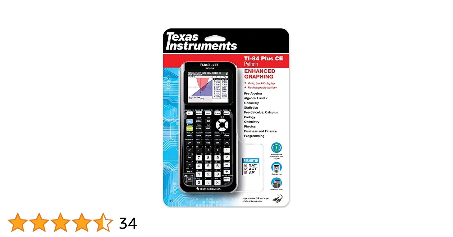 Amazon | [最新]TI-84Plus CE Python日本語マニュアル付き[入門