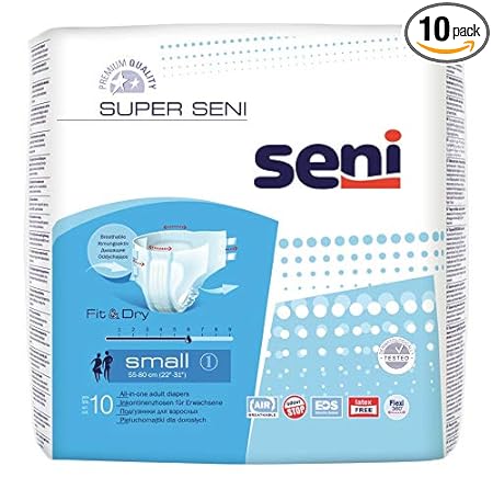 Seni Breathable Adult Diapers Small-10 Pieces