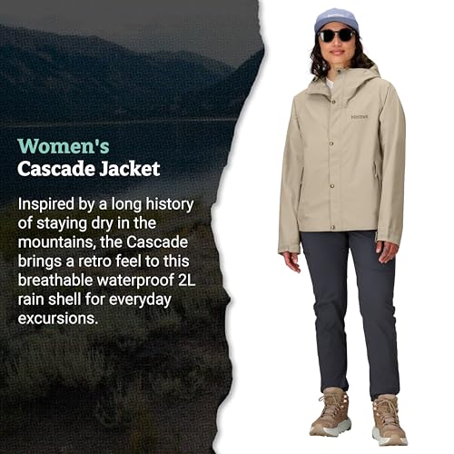 Image of MARMOT Women's Cascade Durable & Waterproof Rain Jacket