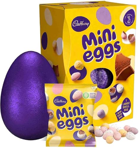 Cadbury Dairy Milk Chocolate Easter Egg Easter Egg Hunt Special Collection Gifts School Buttons Caramel White Chocolate Dark (195g Mini Eggs)