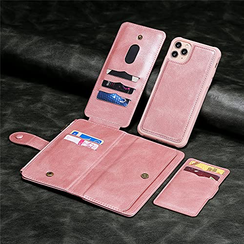 Étui cuir avec fentes cartes iPhone 12 Pro magnétique