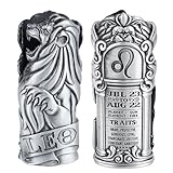 Metal Lighter Case Fits BIC, It Covers Standard Full Size Bic Lighter in J6. Zodiac Astrology Case, Design in Leo. One Piece Per Order