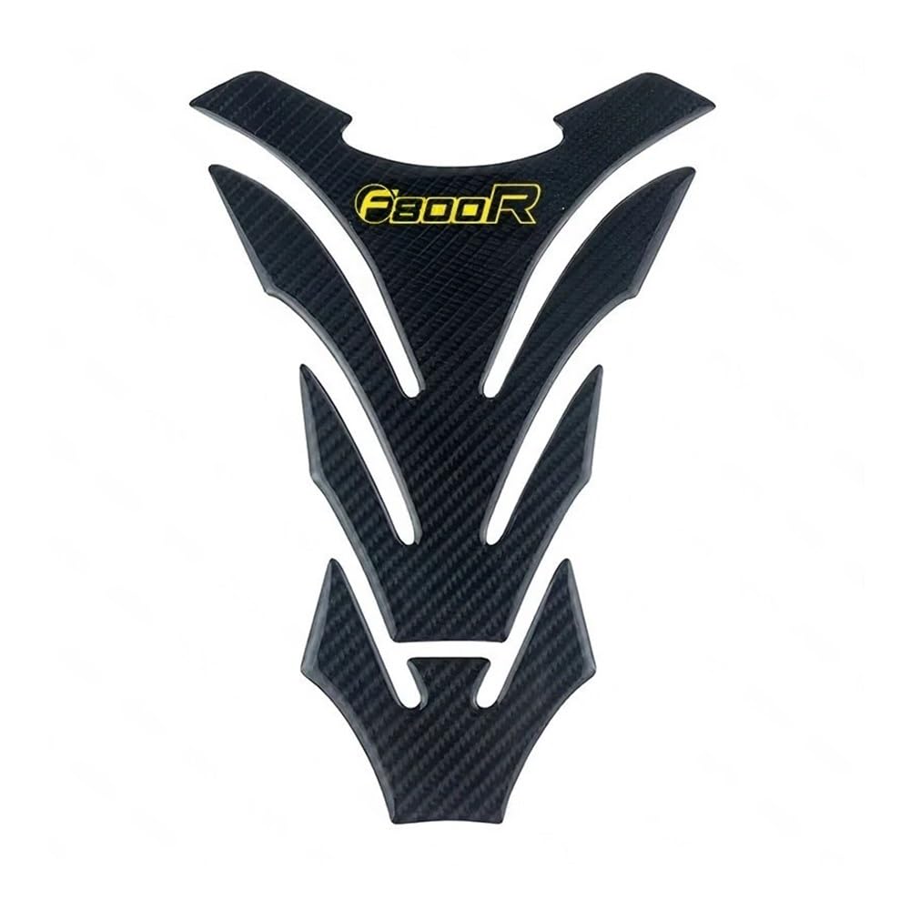 Protege reservoir moto F800R autocollant carbone pad de protection