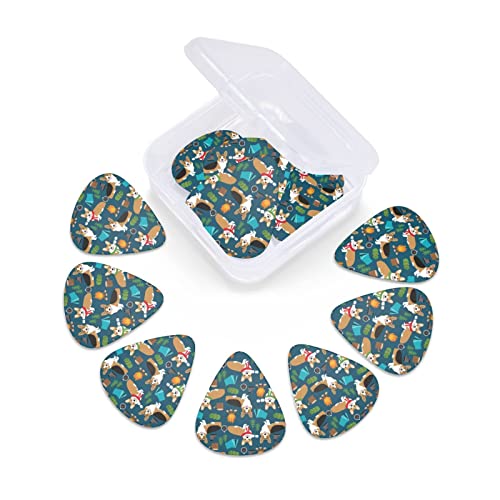 Médiators de guitare Paquet de 12 médiators de chien pour guitare électrique Guitare acoustique Diverses guitares - Les Beatles, Paul McCartney, John Lennon, RIngo Starr, George Harrison Médiators de guitare Paquet de 12 médiators de chien pour guitare électrique Guitare acoustique Diverses guitares – Image 6