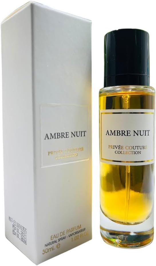 ODORZAMBER NUIT- Eau De Parfum | Long Lasting Perfumes For Men - Privee Couture Collection | High Concentration 30 ML perfume For Women | By Latafa Perfumes