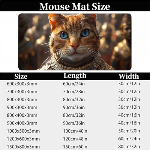 Mouse pad orange grand format imperméable pour setup gaming PC - 7