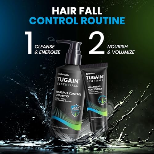 Tugain Essentials Hair Fall Control Shampoo 200ml - Image 4