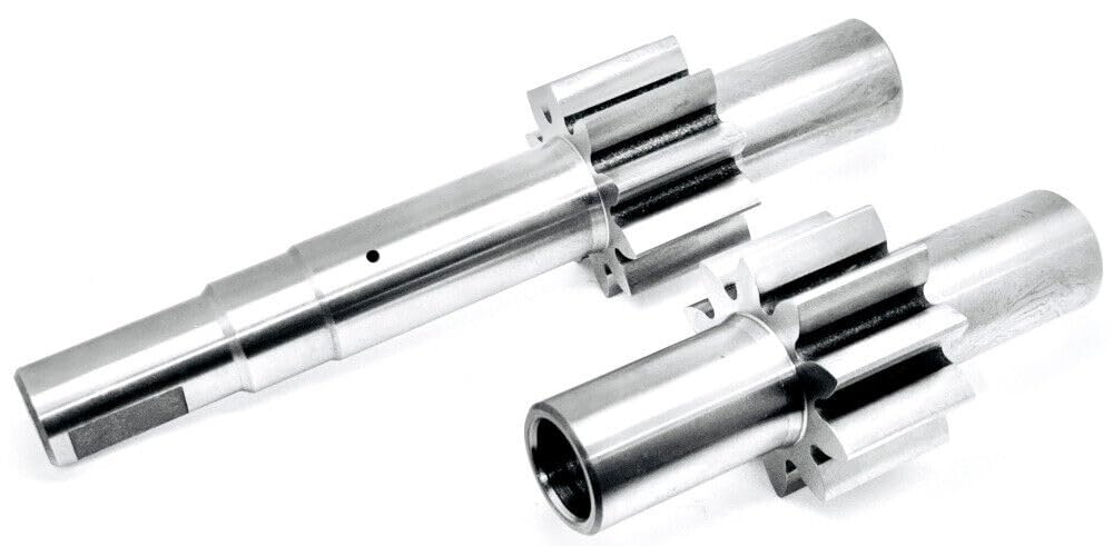 Generic CO 33-GS-14K-12-330 Series Gear Set 7/8'' Keyed Shaft - 1-1/4'' Gears