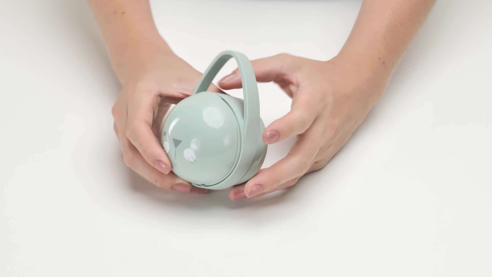 Suavinex Scatolina Portasucchietto Duo Hygge - Design Nordico, Ghiaccio