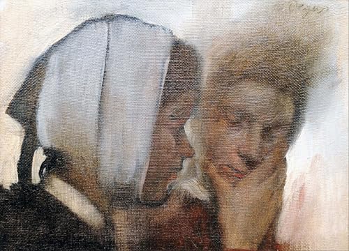 Affiche art Degas lavandières pour créer une ambiance vintage de chambre élégante