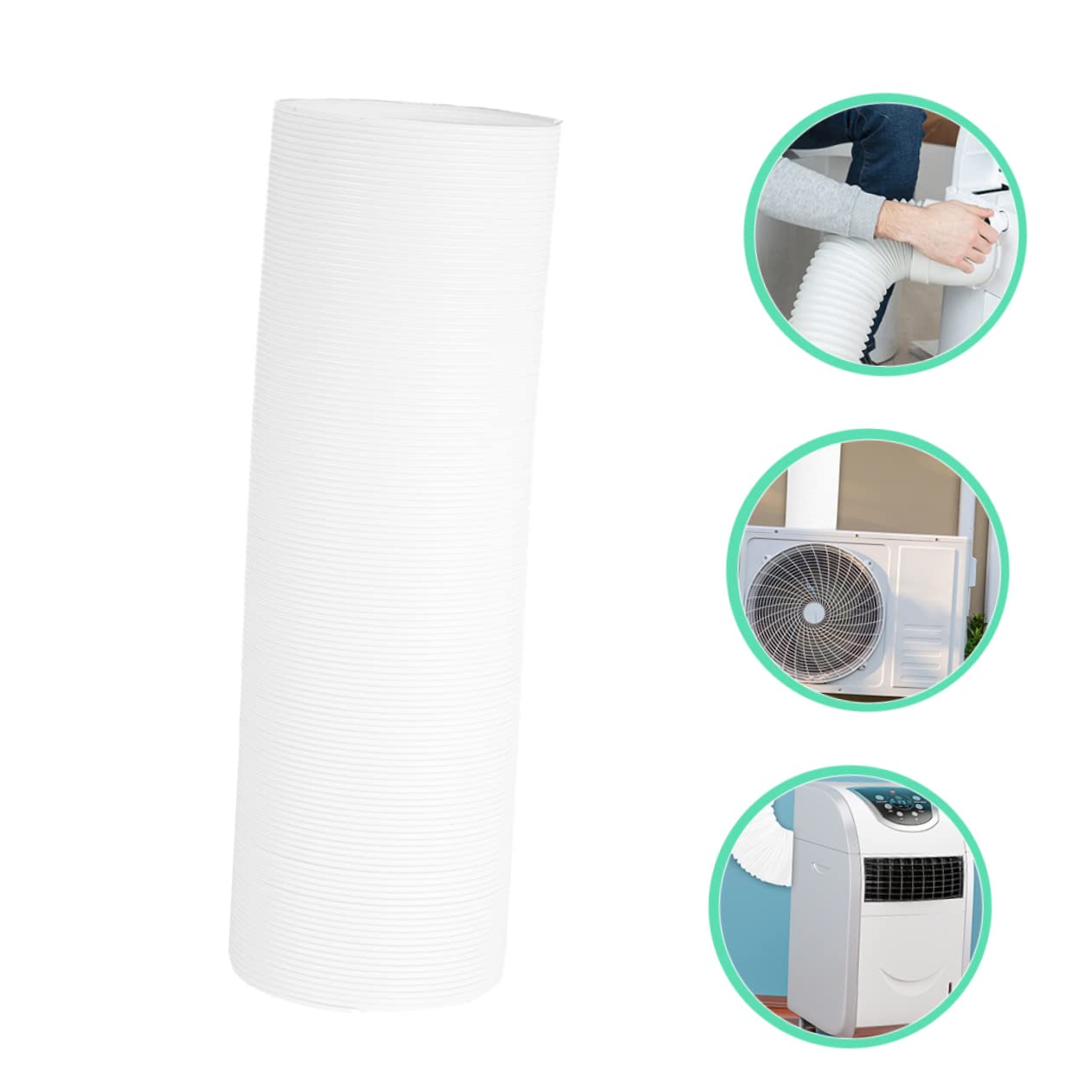 Tubo Scarico Condizionatore Portatile, Flessibile 15cm