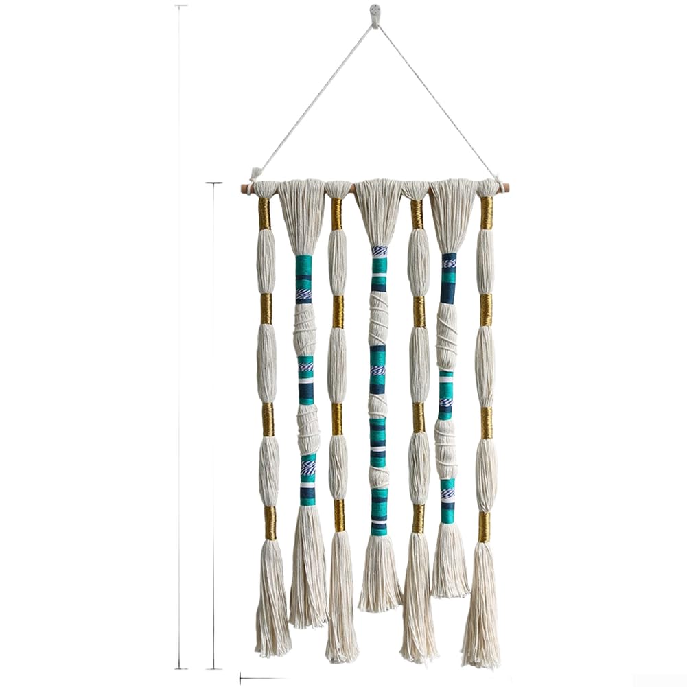 Tapisserie murale macramé tissé main | Cadeau idéal déco bohème