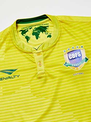 Camisa, CBFS Oficial, Penalty, Masculino, Amarelo, P