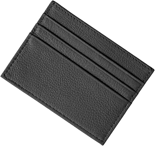 Portacarte In Pelle Di Vacchetta Van Der Rich - 6 Scomparti Carte + Banconote - Marrone