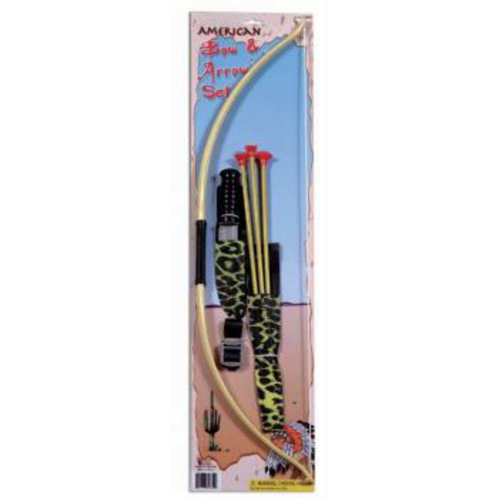 Forum Novelties Unisex Adult 60654F Native American 3034; Bow and Arrow Set, One Size