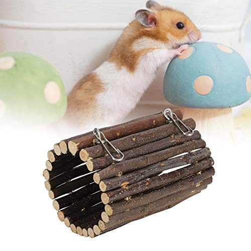 Hamster Chew Toys pendurados Bridge Bridge Applewood Acessórios de gaiola de animais de estimação pa