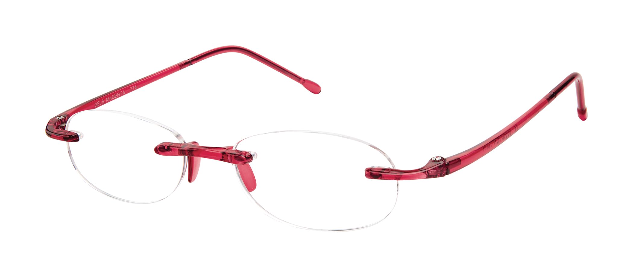 Scojo New York Gels Original Reading Glasses, Handmade Scratch Resistant Readers for Women and Men