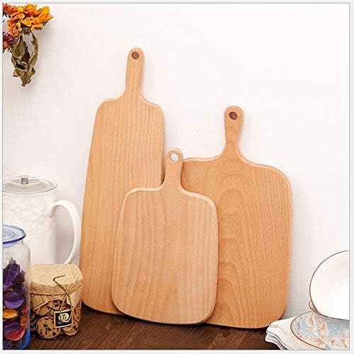Premium Wooden Cutting Board - Versatile Food Prep Tray for Pizza, Sushi, Steak, Vegetables, Fruits & Meat - Durable Chopping Block (13"x7.9"x0.6") for Kitchen Use