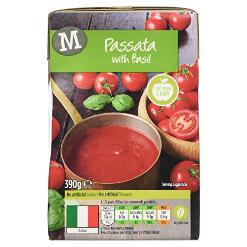 Morrisons Passata with Basil 390g