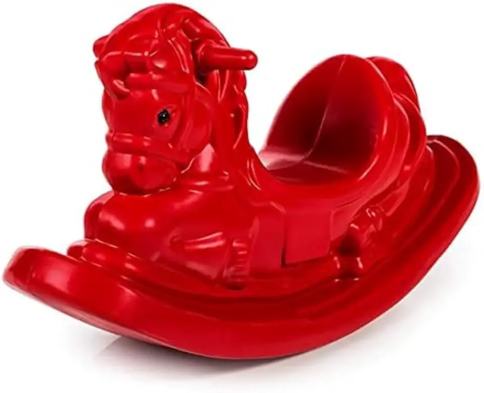 KIDS Cavalinho de Balanço Vermelho, Gangorra Infantil