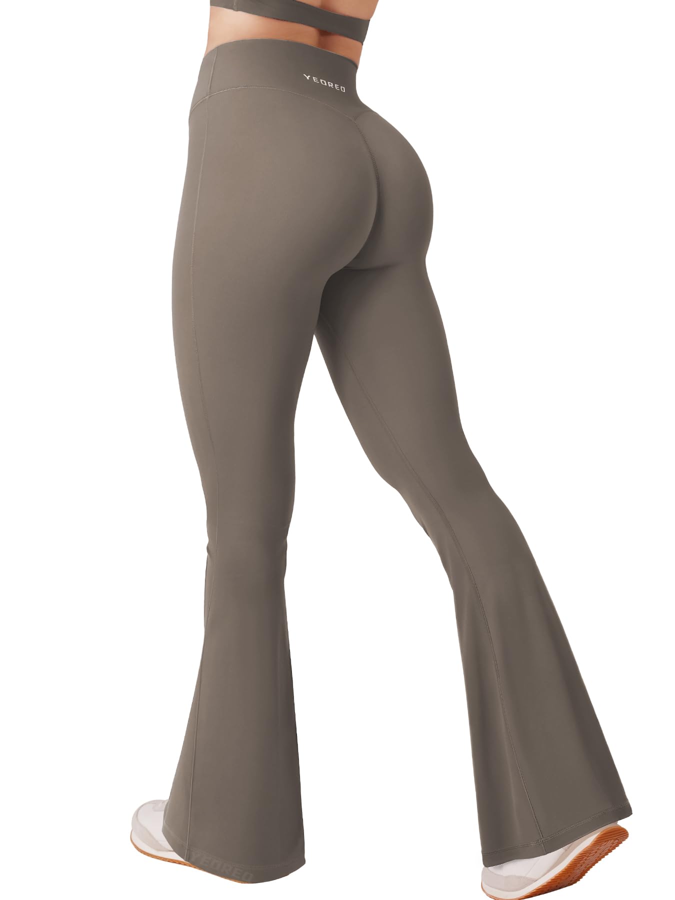 YEOREO Women's Baverly Workout Flare Leggings