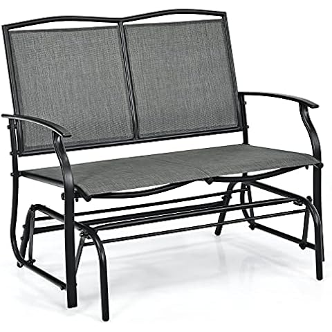 COSTWAY 2-Person Outdoor Glider Bench Cover