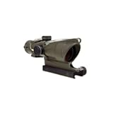ACOG TA31-D-100312 4x 32 Dual Illuminated Green Chevron .223 BAC Reticle Scope, OD Green