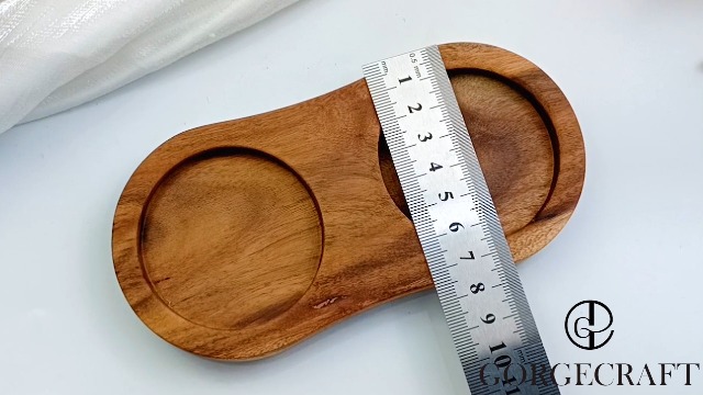 BINHAI Plateau Pour Moulin à Sel Et à Poivre Noir, Support En Bois, Surface De Travail Et Protection Pour Table à Manger (moulin à Poivre Non Inclus Dans La Livraison