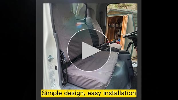 Amazon.com: Front Seat Cover for 2006-2025 Isuzu NPR, Front