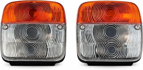 Juego de luces amber para tractor y remolque 12V miniatura 5