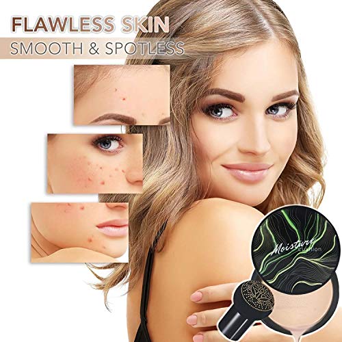 Image of Air Cushion Mushroom BB & CC Cream Water Proof Foundation Concealer Cream - 20 g, and Skin Base Face Prep+Primer Pack of 2.