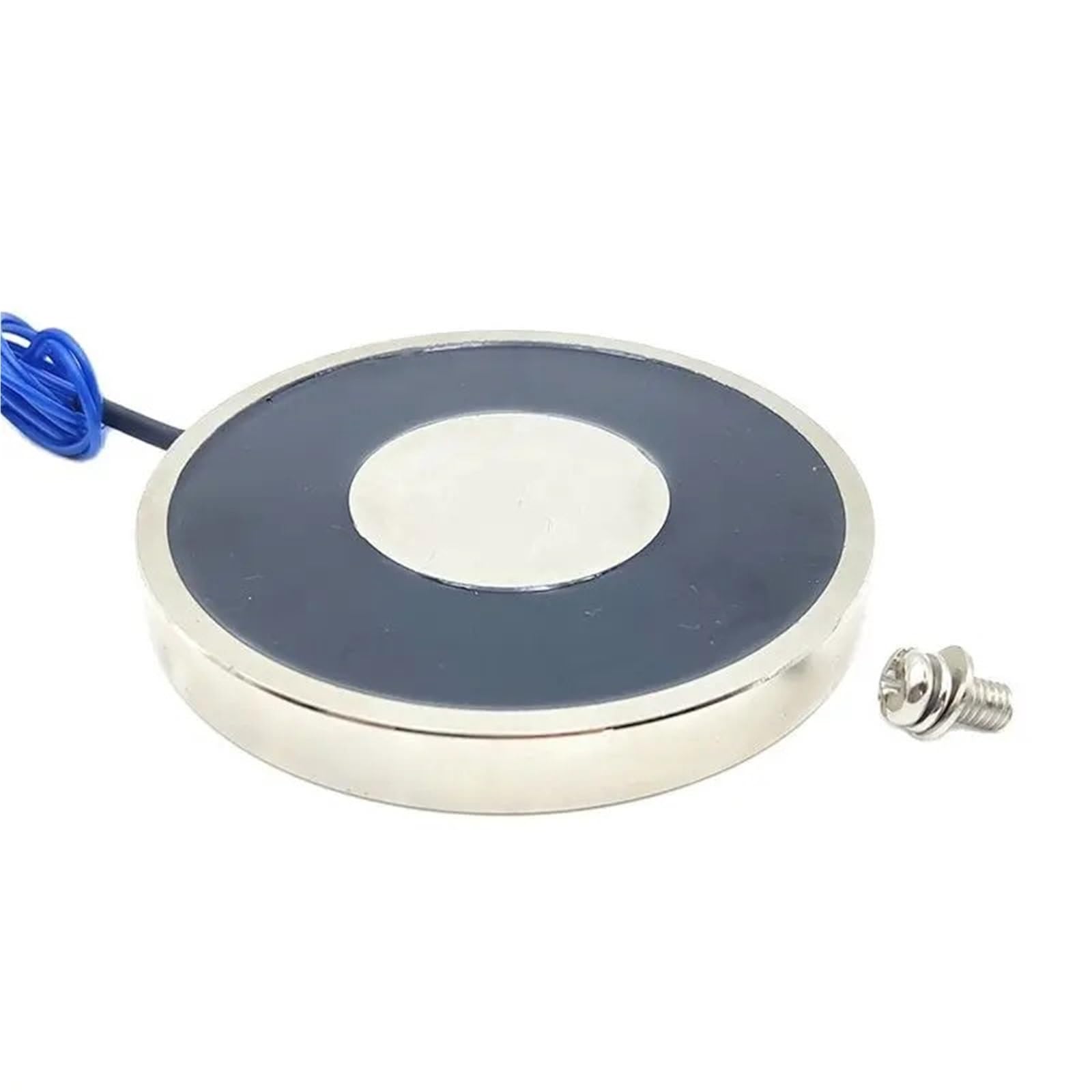Qlymddsa Dc 12V 1Pcs Electromagnet 80/10 Dc 6V 12V 24V Cylinder Magnets 25Kg/250N Strong Electromagnetic Solenoid Sucker Non-Standard Custom(Dc 12V)