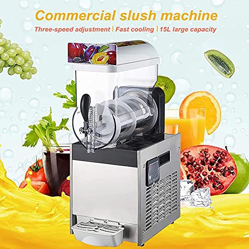 XINDONG Kommerzielle Slushy Maschine EIS Slush Maschine Trinken Maschine, Mit Leistungsstarker Kompressor Effizient… – Bild 3