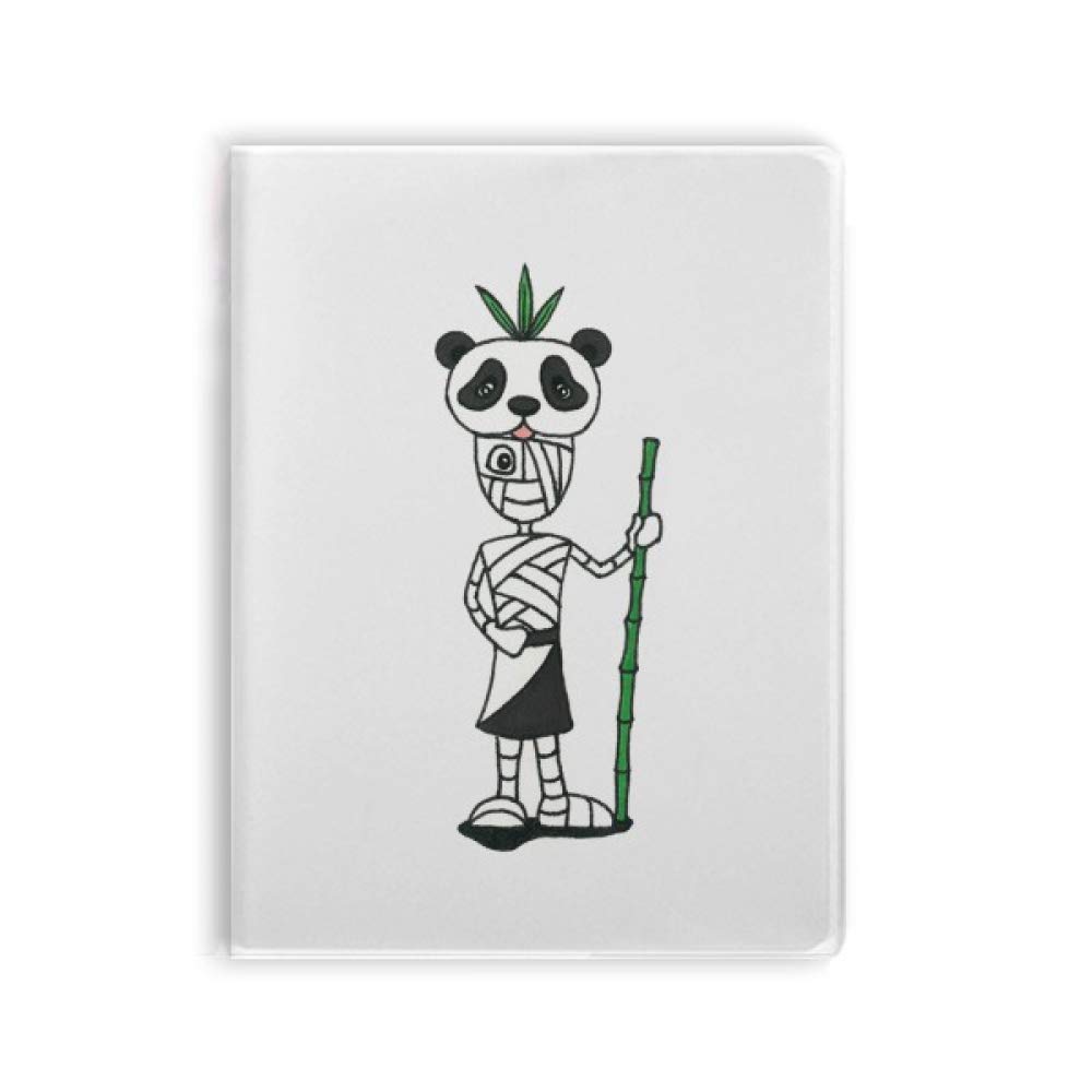 Carnet de notes panda couverture souple fini les feuilles perdues grace a ce cahier compact