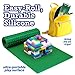 Brick Building Blocks Green Silicone Playmat - 32