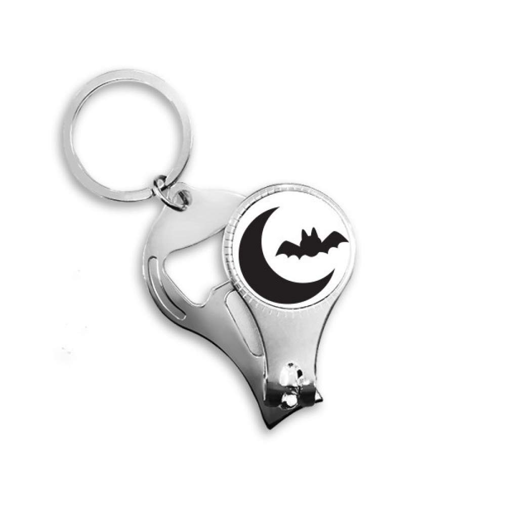 Pince à ongles Moon Bat décapsuleur 3-en-1 style Halloween