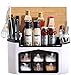 Produktbild EliveSpm Gewürzregal für Küche Gewürzaufbewahrung Gewürzregal mit 2 Etagen für 6 Spice Jars, Gewürzständer für Küchenschrank und Arbeitsfläche with Chopping Board Holder (15 * 9.2 * 7.5 in)