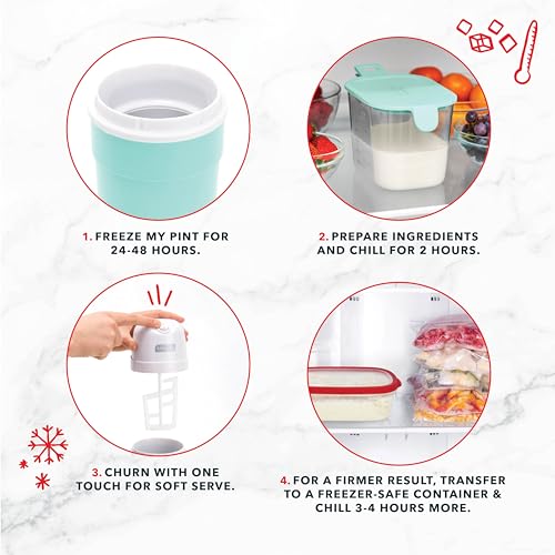 Dash My Pint 1.6-Cup Freezer-Bowl Ice Cream Maker — view 7