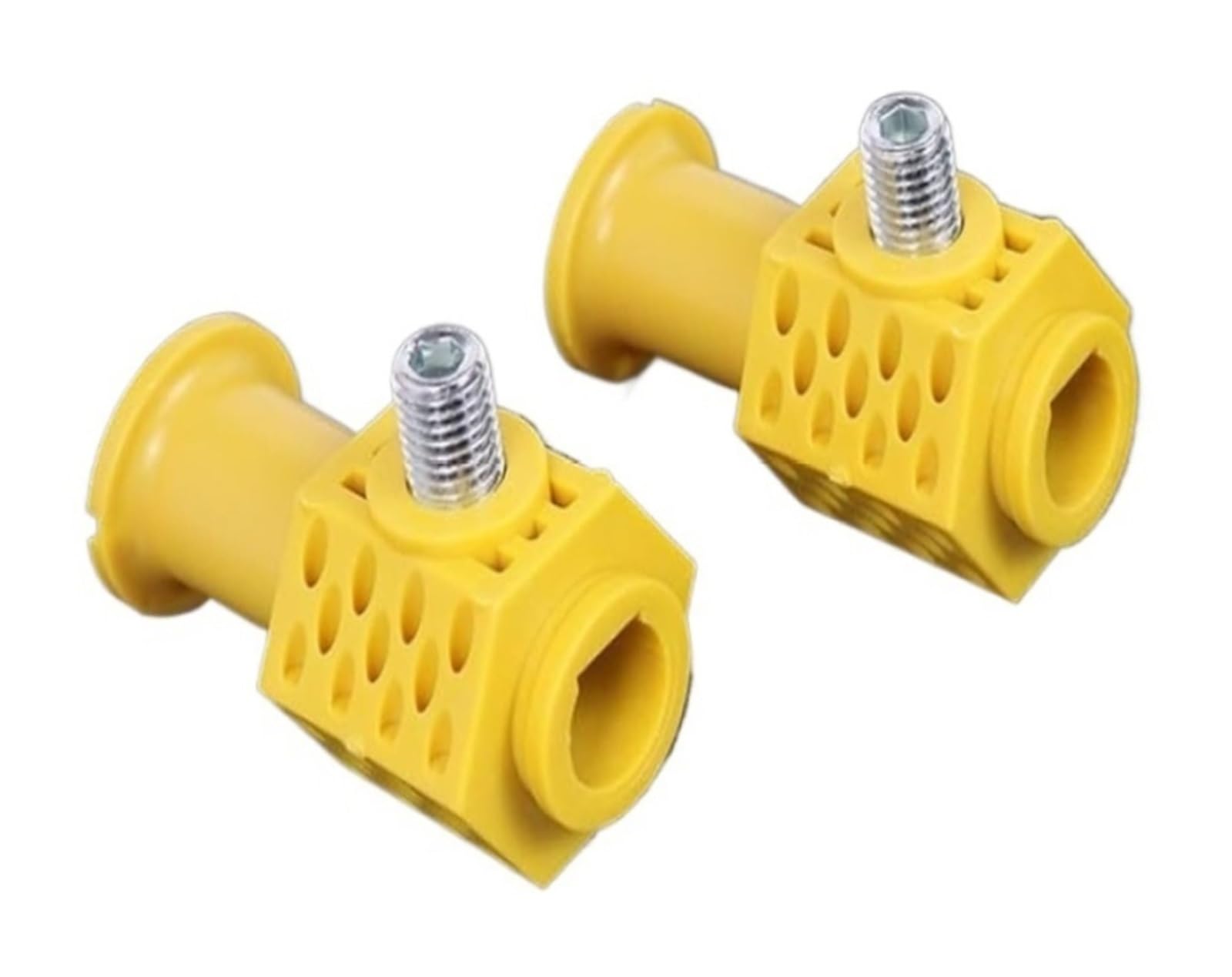Kit de tornillos de fijación for inodoro, tornillos de nailon y hierro montados en la pared for una instalación estable en el baño, piezas multiusos