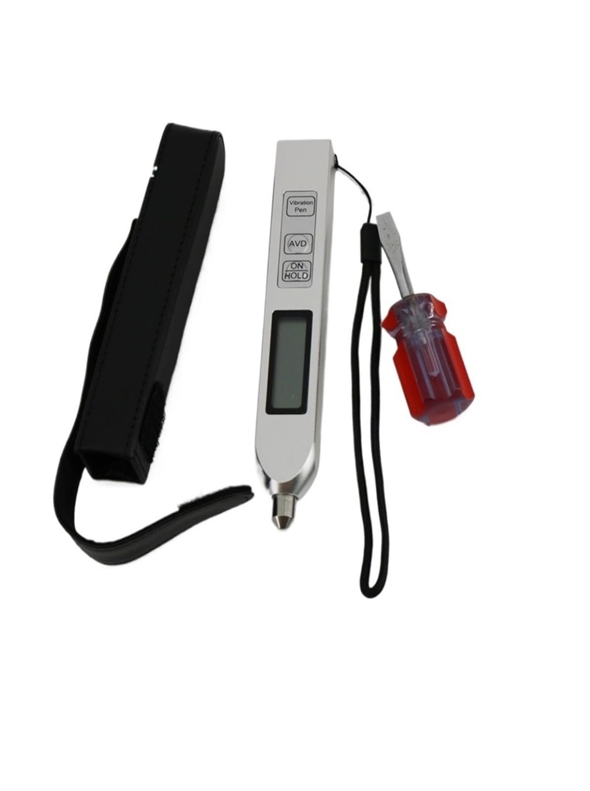 Vibrationsmesser, YV260 Digital Pen Vibration Meter Prüfgerät Praktisches und tragbares Vibrometer 10Hz ~ 500Hz Beschleunigungsmesser