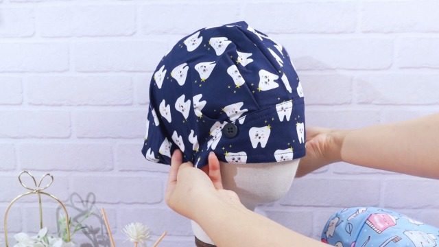 8 Gorros Bouffant Ajustables con Estampados Variados miniatura 7
