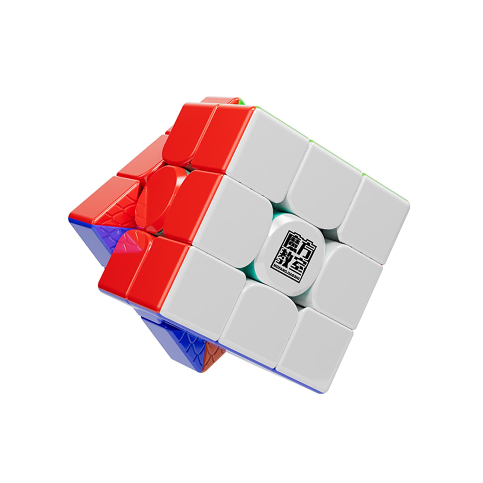 Moyu RS3M V5 SE 2025 Ball Core UV Coated 3x3 SpeedCube, 3x3 Puzzle Stickerless RS3M V5 MagLev Master Cube Gift for Speed Cuber(MagLev+Ball Core Magic Clothes)